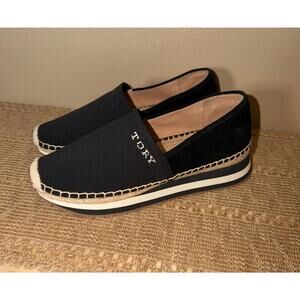 Tory Burch Black and White Flats